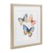Stupell Industries Whimsical Butterfly Trio Framed Print Under Glass, design by Creative Studio